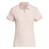 adidas Ladies Ultimate365 Tour TwistKnit Polo Shirt Blush Pink