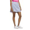 adidas Ladies Ultimate365 Printed Knit Skort Crystal Sky