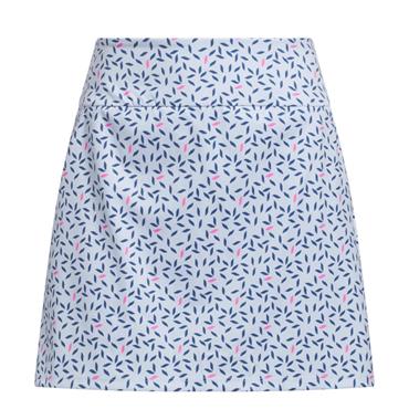 adidas Ladies Ultimate365 Printed Knit Skort Crystal Sky