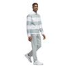 adidas Gents Ultimate365 Ruby Stripe ¼ Zip Wonder Sage - White 