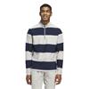 adidas Gents Ultimate365 Ruby Stripe ¼ Zip Collegiate Navy - Wonder Alumina