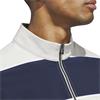adidas Gents Ultimate365 Ruby Stripe ¼ Zip Collegiate Navy - Wonder Alumina