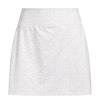 adidas Ladies Ultimate365 Printed Knit Skort White