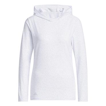 adidas Ladies Ultimate65 Printed Hoodie Crystal Sky