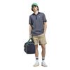 adidas Golf Originals Gents All Over Trefoil Polo Shirt Night Indigo - Chalk White