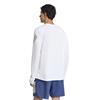 adidas Gents Iconic Running Long Sleeve Top White