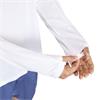 adidas Gents Iconic Running Long Sleeve Top White