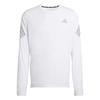 adidas Gents Iconic Running Long Sleeve Top White