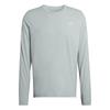 adidas Gents Iconic Running Longsleeve Top Wonder Sage