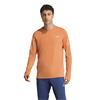 adidas Gents Iconic Long Sleeve Top Dusky Orange
