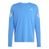 adidas Gents Iconic Running Longsleeve Top Blue