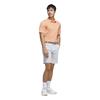 adidas Gents Ultimate365 Mesh Print CLIMACOOL Polo Shirt Dusky Orange