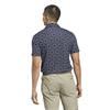 adidas Gents Ultimate365 Mesh Print CLIMACOOL Polo Shirt Collegiate Navy