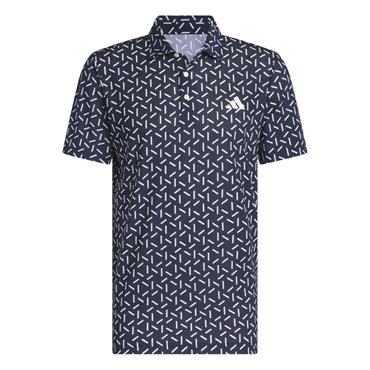adidas Gents Ultimate365 Mesh Print CLIMACOOL Polo Shirt Collegiate Navy