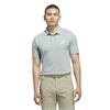 adidas Gents Ultimate365 Jacquard Polo Shirt Wonder Sage