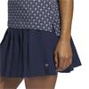 Ladies  All Over Trefoil Polo Shirt Night Indigo - Chalk White