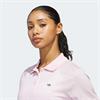adidas Ladies  All Over Trefoil Polo Originals Clear Pink - Chalk White