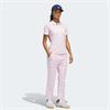 adidas Ladies  All Over Trefoil Polo Originals Clear Pink - Chalk White