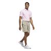 adidas Gents Ultimate365+ Soft Print Polo Shirt White - Lucid Pink
