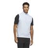 adidas Gents Ultimate365 Classic ¼ Zip Vest Crystal Sky