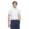 adidas Gents Ultimate365+ Go-To Print Polo Shirt White - Grey Three