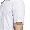 adidas Gents Ultimate365+ Go-To Print Polo Shirt White - Grey Three