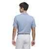 adidas Gents Ultimate365+ Go-To Print Polo Shirt Dusky Petrol - Crystal Sky