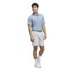 adidas Gents Ultimate365+ Go-To Print Polo Shirt Dusky Petrol - Crystal Sky