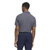 adidas Gents Ultimate365+ Soft Print Polo Shirt Collegiate Navy - White