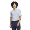 adidas Gents Ultimate365+ Soft Print Polo Shirt Crystal Sky - Dusky Petrol