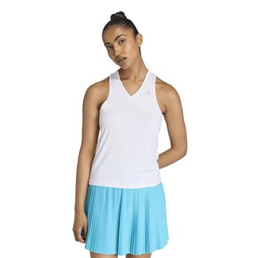 adidas Ladies CLUB TENNIS CLIMACOOL V-NECK Tank Top White