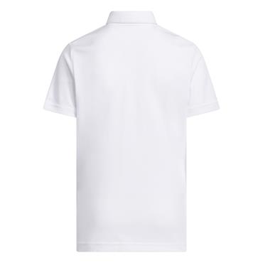 adidas Junior - Boys Performance Short Sleeve Polo Shirt White