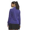 adidas Ladies Performance Textured Full - Zip Jacket Dual Indigo