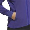 adidas Ladies Performance Textured Full - Zip Jacket Dual Indigo