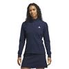 adidas Ladies Texture Full Zip Jacket Collegiate Navy