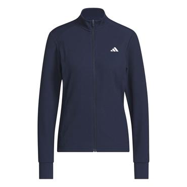 adidas Ladies Texture Full Zip Jacket Collegiate Navy