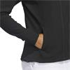 adidas Ladies Performance Textured Full - Zip Jacket Black