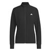 adidas Ladies Performance Textured Full - Zip Jacket Black
