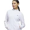 adidas Ladies Performance Textured Full - Zip Jacket White