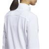 adidas Ladies Performance Textured Full - Zip Jacket White