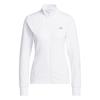 adidas Ladies Performance Textured Full - Zip Jacket White
