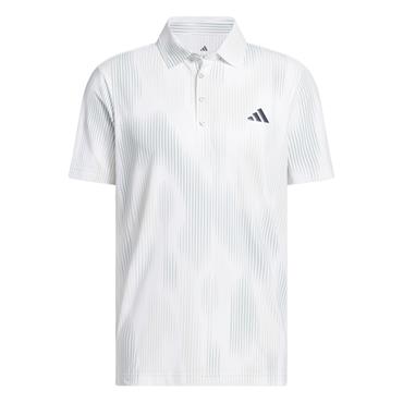 adidas Gents Ultimate365 Tour Cool Feel Print Polo Shirt Wonder Sage