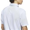 adidas Gents Ultimate365 Tour Cool Feel Print Polo Shirt Crystal Sky
