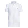 adidas Gents Ultimate365 Tour Cool Feel Print Polo Shirt Crystal Sky