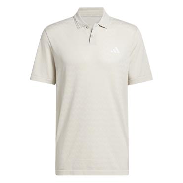 adidas Gents Ultimate365 Tour Seamless Polo Shirt Wonder Alumina - White