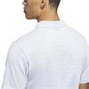 adidas Gents Ultimate365 Tour Seamless Polo Shirt Crystal Sky - White