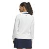 adidas Ladies Ultimate365+ Knit Crew Sweatshirt White