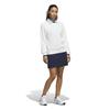 adidas Ladies Ultimate365+ Knit Crew Sweatshirt White