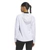 adidas Ladies Ultimate365+ Course Control Hybrid 1/4 - Zip Hooded Jacket White