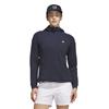 adidas Ladies Ultimate365+ Course Control Hybrid 1/4 - Zip Hooded Jacket Collegiate Navy